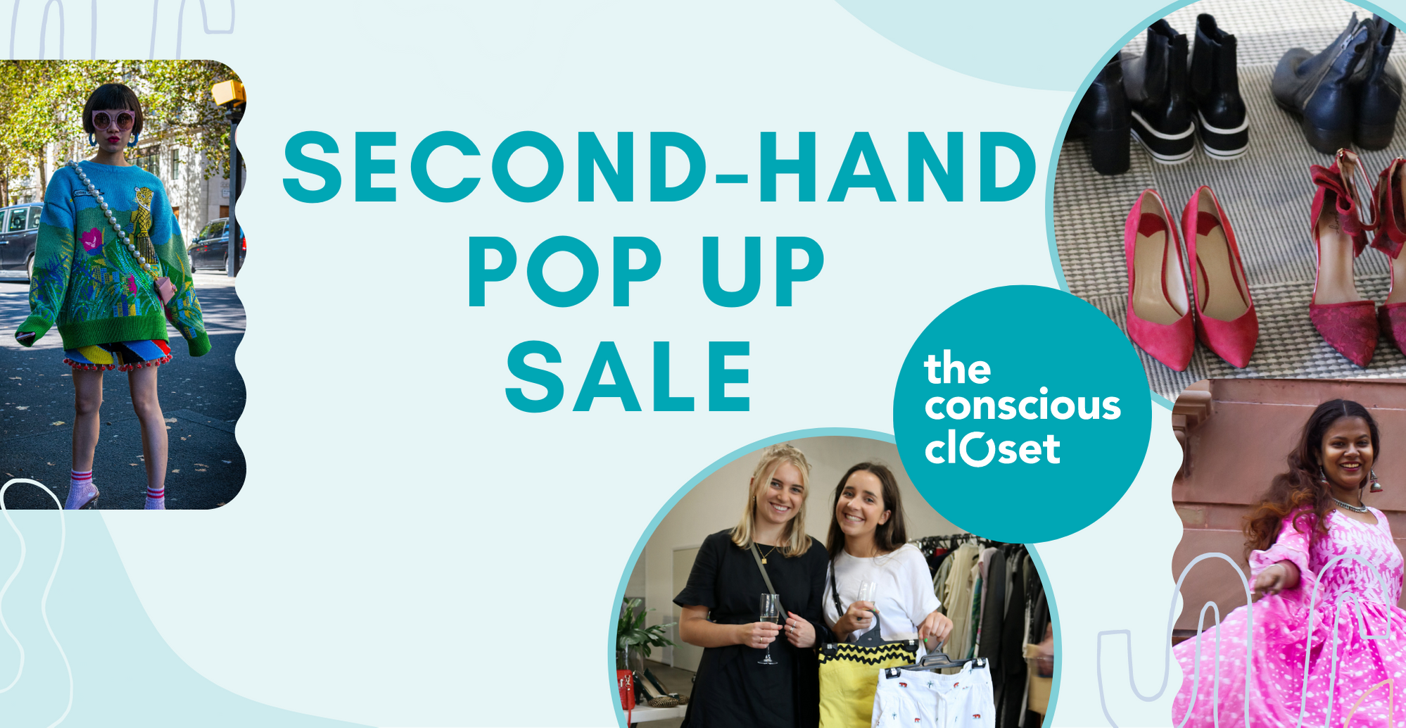 Fitted for Work Home Banner Second-Hand Pop Up Sale - The Conscious Closet