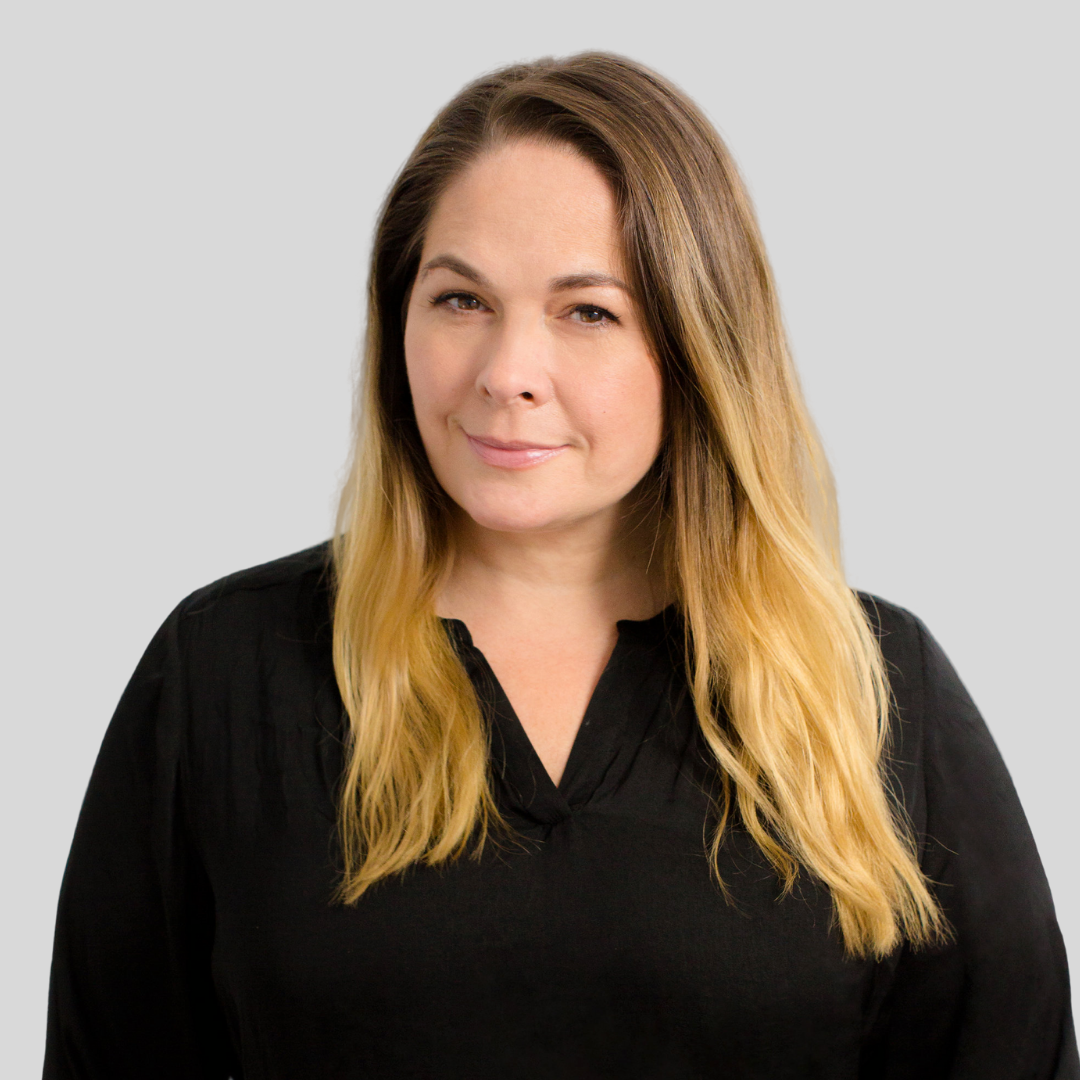Ryn Hopgood wearing a black top