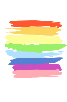 Rainbow and Transgender Pride Flag