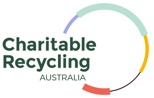 charitable recycling logo