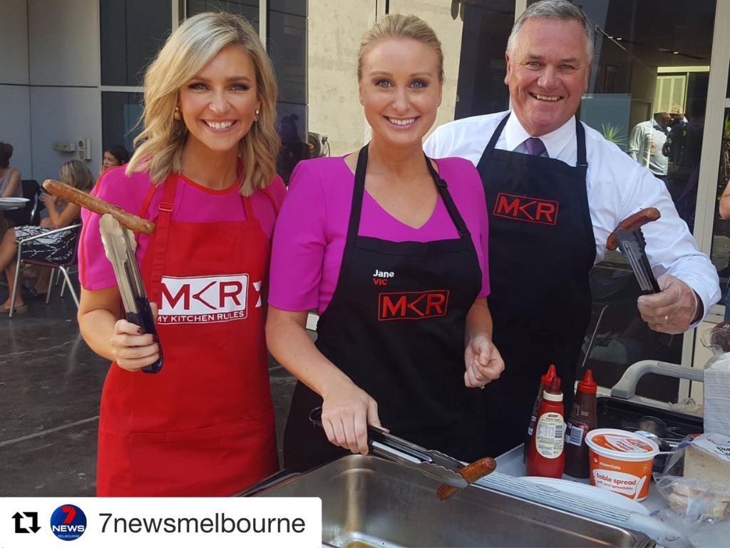7 News Melbourne Sausage Sizzle Fundraiser